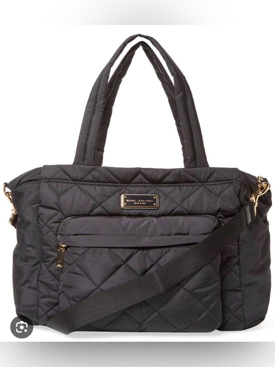 Marc Jacobs Handbags - Marc Jacobs Marc Crosby Nylon Quilted Diaper Bag in black